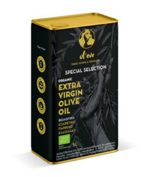 special selection organic extra virgin olive oil 5 liters