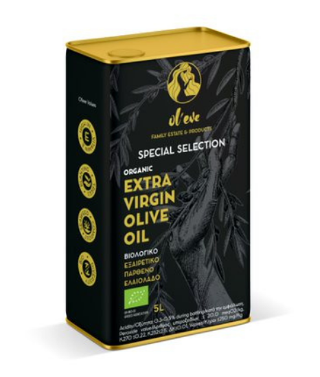 special selection organic extra virgin olive oil 5 liters