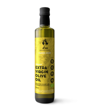 faros sigri organic extra virgin olive oil 750ml